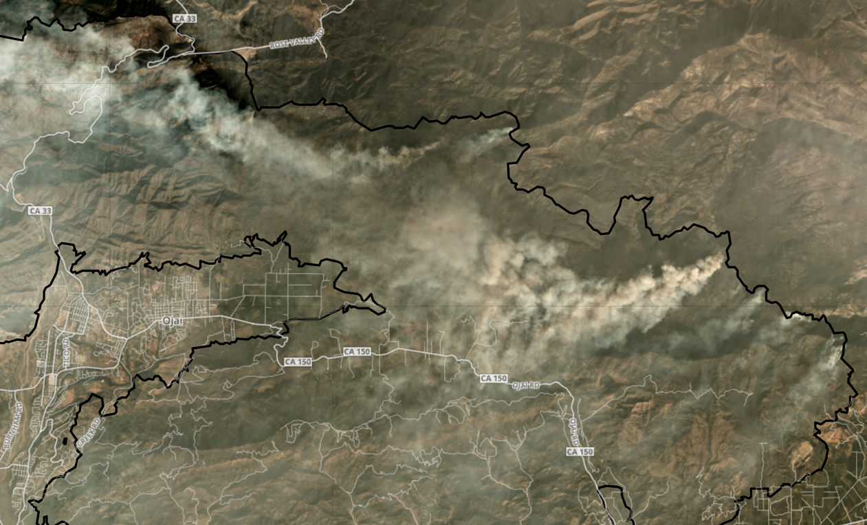 Devastating Extents of the Southern California Wildfires  Planet